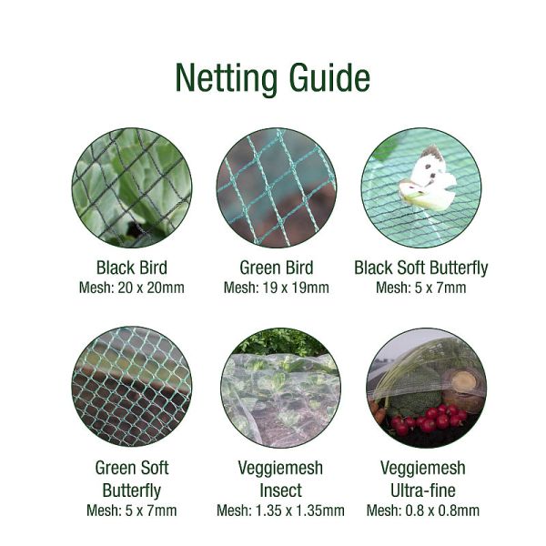 Garden Netting Tunnels for Fruit and Vegetable Crops