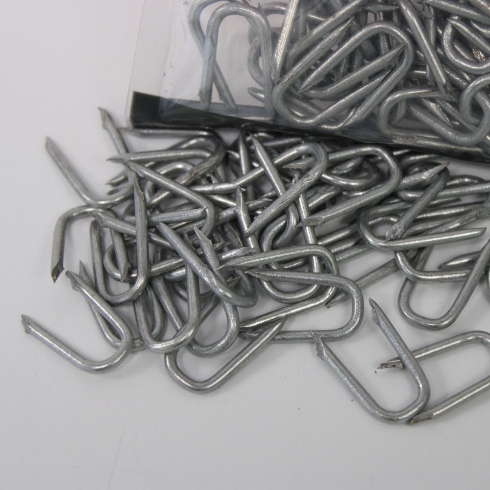 Steel point staples back of 75 all laid out 