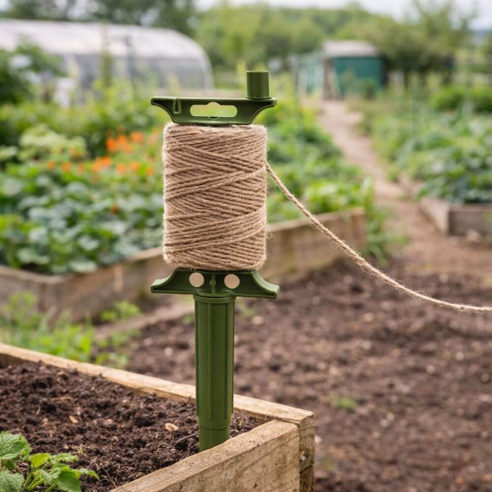 Garden Planting String And Holder 100m