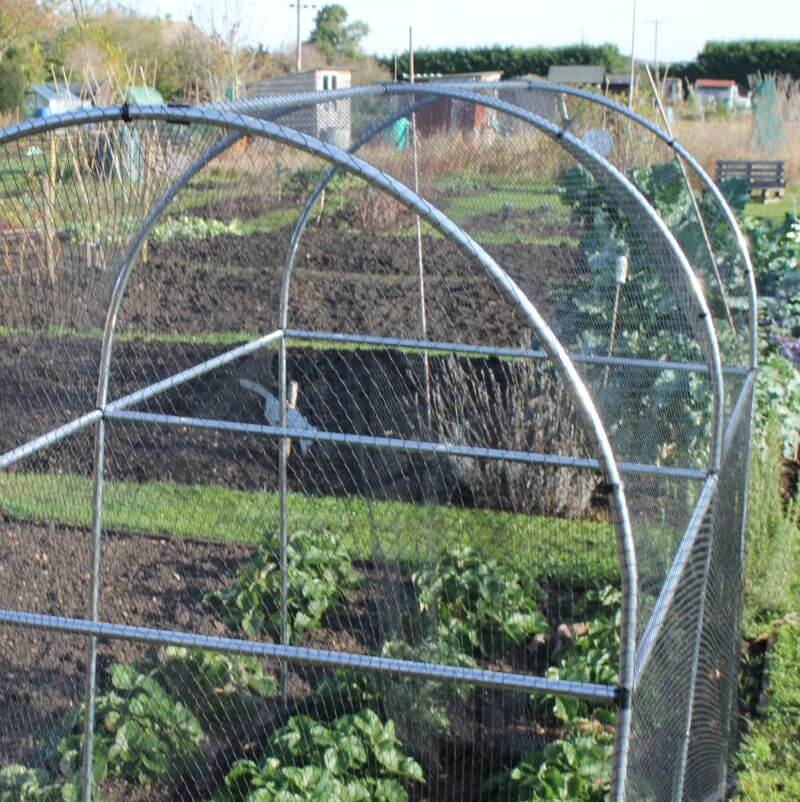 Large High-Top Aluminium Domed Fruit & Vegetable Cage