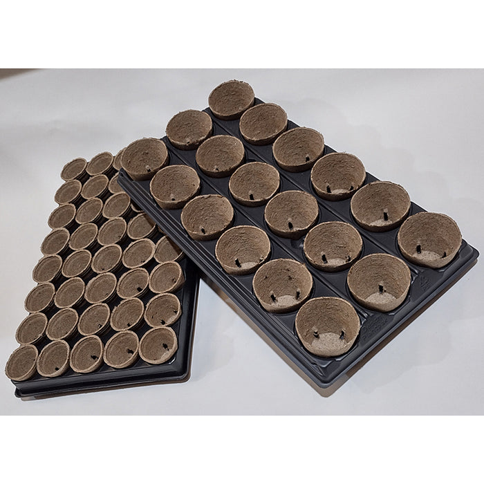 Shuttle Trays with Jiffy Pots