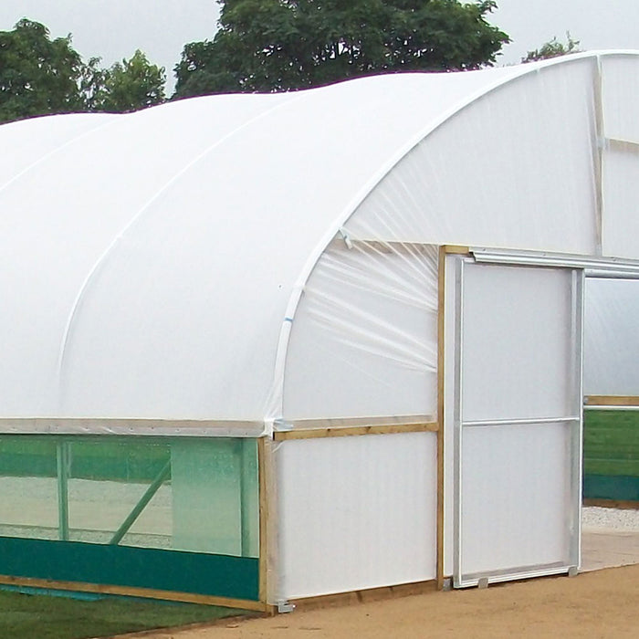 Opaque Tunnel Greenhouse Polythene