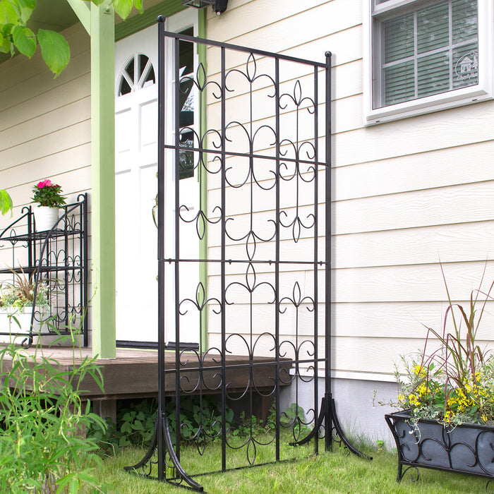 Decorative Iron Garden Fence