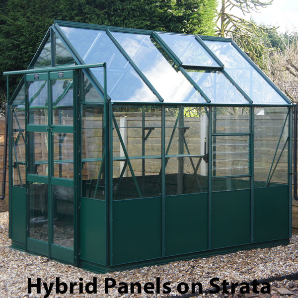HYBRID PANELS for Elite Thyme 6 Glass to Ground Greenhouse