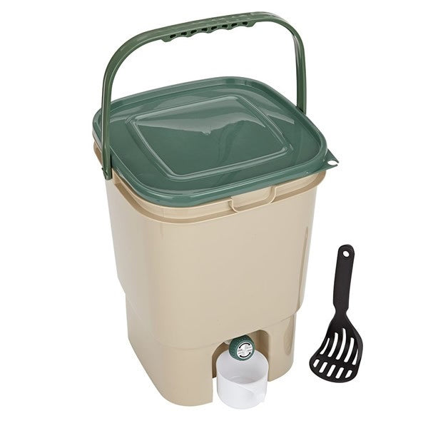 Square Bokashi Compost Bin Kit
