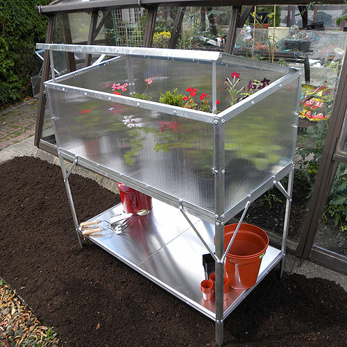 Modular Cold Frame complete with Two Tier Bench