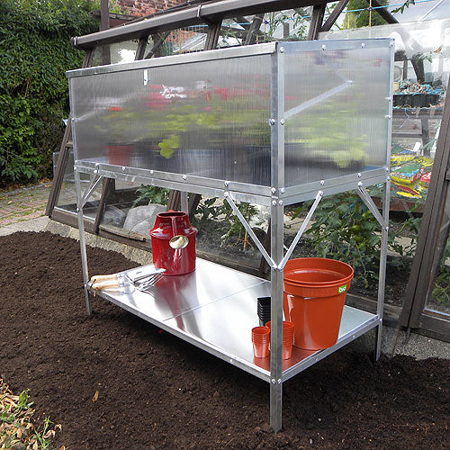 Modular Cold Frame complete with Two Tier Bench
