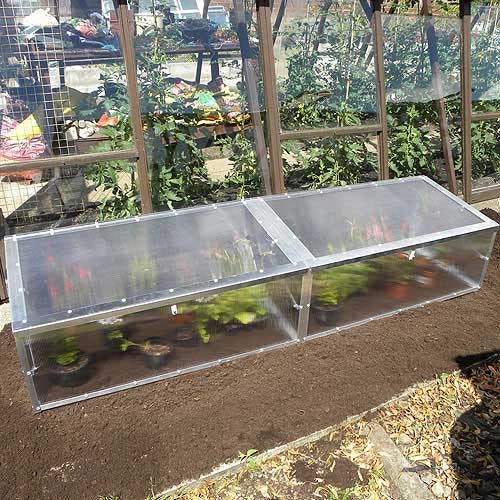 Modular Cold Frame complete with Extension