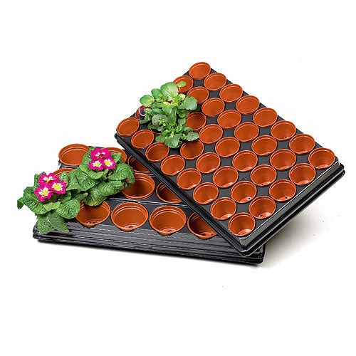 Shuttle Trays with Economy Pots