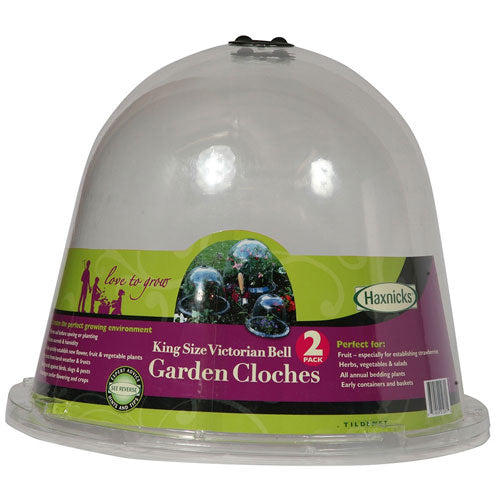 King Size Victorian Bell Cloches (Pack 2)