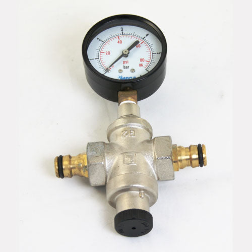 Mains & Pump Pressure Regulator and Gauge