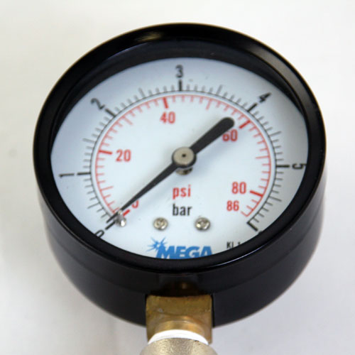 Mains & Pump Pressure Regulator and Gauge