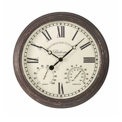 Bickerton Wall Clock and Thermometer Plus Hygrometer