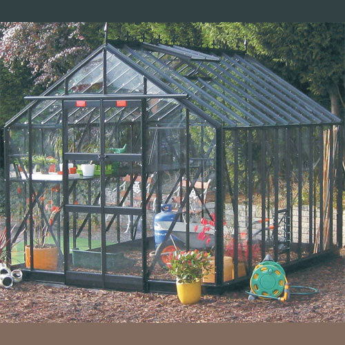 Elite Thyme 8'5" Wide Greenhouse Glass to Ground