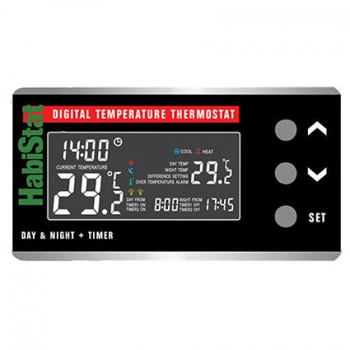 Digital Day & Night Thermostat with Timer